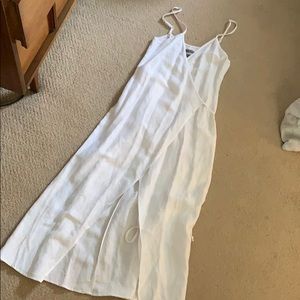 EUC white Reformation Dress